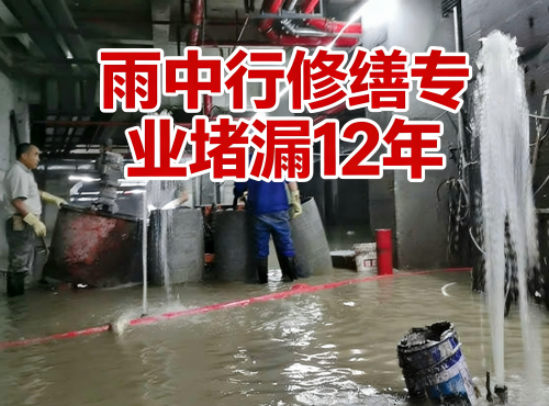 阳江地下室防水堵漏案例